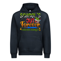 Navy schools out forever Urban Hoodie - NancyCooperArtShop