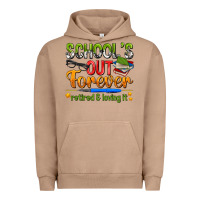 Pigment Burro schools out forever Urban Hoodie - NancyCooperArtShop