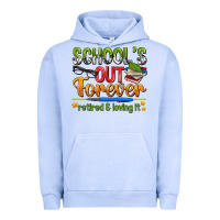 Pigment Grape Ice schools out forever Urban Hoodie - NancyCooperArtShop
