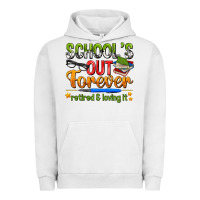 Pigment Lunar Rock schools out forever Urban Hoodie - NancyCooperArtShop
