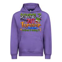 Tulip schools out forever Urban Hoodie - NancyCooperArtShop