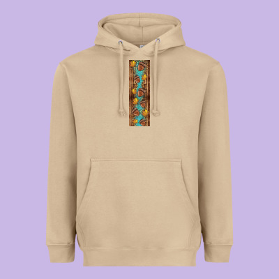 Autumn Squirrel Heavyweight Hoodie Designed By Bundleandbundleshop