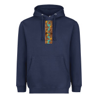 Navy autumn squirrel Heavyweight Hoodie - BundleAndBundleShop