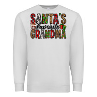Dove Grey santa's favorite grandma Premium Sweatshirt - Jasminsmagicworld