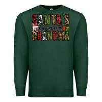 Sports Green santa's favorite grandma Premium Sweatshirt - Jasminsmagicworld