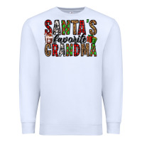 White santa's favorite grandma Premium Sweatshirt - Jasminsmagicworld