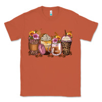 Copper leopard rose glitter flowers coffee cups Classic Tee - Zillion Design Studio