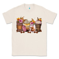 Natural leopard rose glitter flowers coffee cups Classic Tee - Zillion Design Studio