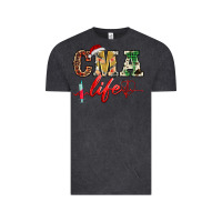 Vintage Black christmas certified medical assistant life Vintage Tee - BarkalooDesign