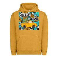 Pigment Peanut Butter country roads take me home Urban Hoodie - MaliasSmallBusiness
