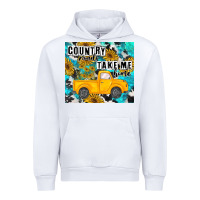 White country roads take me home Urban Hoodie - MaliasSmallBusiness