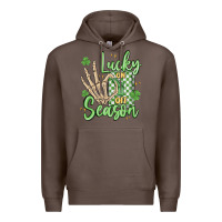 Coffee lucky season Premium Hoodie - MaliasSmallBusiness