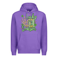 Purple lucky season Premium Hoodie - MaliasSmallBusiness