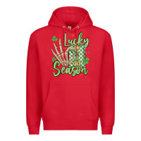 Red lucky season Premium Hoodie - MaliasSmallBusiness