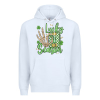 White lucky season Premium Hoodie - MaliasSmallBusiness