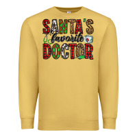 Antique Gold santa's favorite doctor Premium Sweatshirt - Jasminsmagicworld