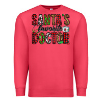 Cardinal santa's favorite doctor Premium Sweatshirt - Jasminsmagicworld