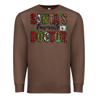 Chestnut santa's favorite doctor Premium Sweatshirt - Jasminsmagicworld