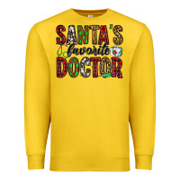 Lemon santa's favorite doctor Premium Sweatshirt - Jasminsmagicworld