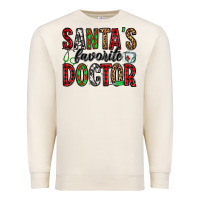 Sandshell santa's favorite doctor Premium Sweatshirt - Jasminsmagicworld