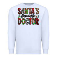 White santa's favorite doctor Premium Sweatshirt - Jasminsmagicworld