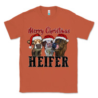 Copper merry christmas heifer Classic Tee - RanaPortraitStore
