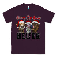 Plum merry christmas heifer Classic Tee - RanaPortraitStore