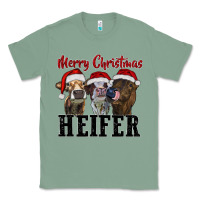 Sage merry christmas heifer Classic Tee - RanaPortraitStore