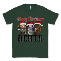 Sports Green merry christmas heifer Classic Tee - RanaPortraitStore