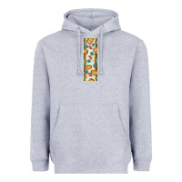 Heather Grey pumpkin fall Heavyweight Hoodie - BundleAndBundleShop