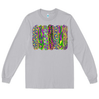 Moon Dust mardi gras brush stroke Long Sleeve Tee - RanaPortraitStore