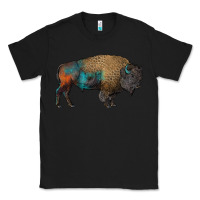 Black leopard bison Classic Tee - RanaPortraitStore