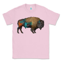 Bubblegum Pink leopard bison Classic Tee - RanaPortraitStore