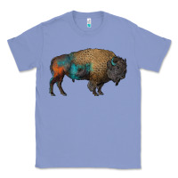 Colony Blue leopard bison Classic Tee - RanaPortraitStore