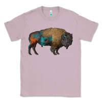 Lilac leopard bison Classic Tee - RanaPortraitStore