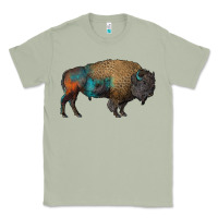 Matcha leopard bison Classic Tee - RanaPortraitStore