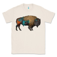 Natural leopard bison Classic Tee - RanaPortraitStore