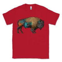 Red leopard bison Classic Tee - RanaPortraitStore