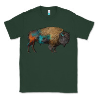 Sports Green leopard bison Classic Tee - RanaPortraitStore