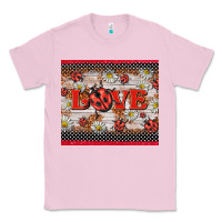 Bubblegum Pink love ladybug Classic Tee - BarkalooDesign