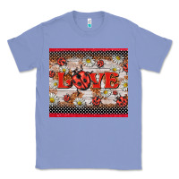 Colony Blue love ladybug Classic Tee - BarkalooDesign