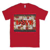 Red love ladybug Classic Tee - BarkalooDesign