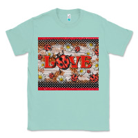 Seafoam love ladybug Classic Tee - BarkalooDesign