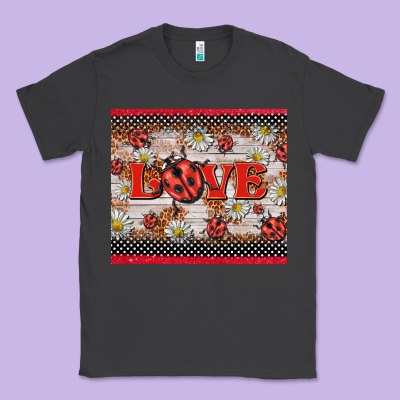 Love Ladybug Classic Tee Designed By Barkaloodesign