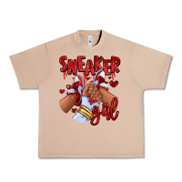Burro red sneaker girl afro woman Urban Heavy Tee - RanaPortraitStore