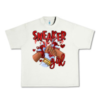 Pistachio red sneaker girl afro woman Urban Heavy Tee - RanaPortraitStore