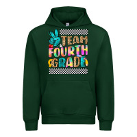 Forest Green team fourth grade Urban Hoodie - NancyCooperArtShop