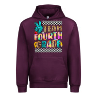 Mauve Wine team fourth grade Urban Hoodie - NancyCooperArtShop