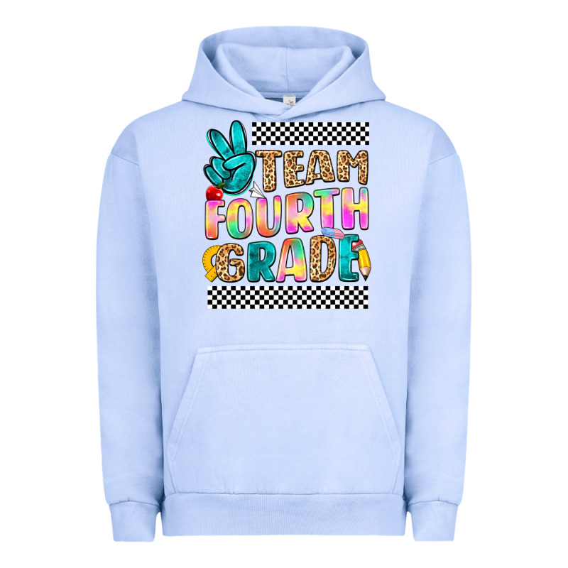 Team Fourth Grade Urban Hoodie by NancyCooperArtShop | Teevron