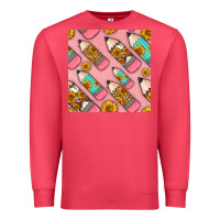 Cardinal western pencil seamless pattern Premium Sweatshirt - BundleAndBundleShop